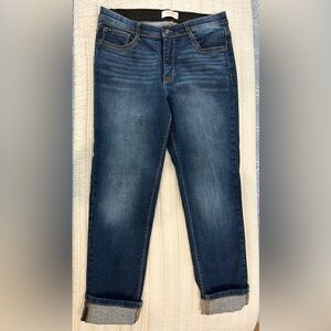 Curve Appeal Cropped Denim Jeans Size 8
